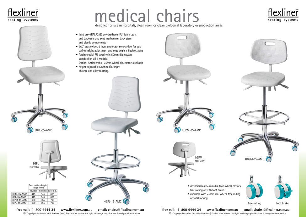 Medical Chairs | Seating for Workplaces | Flexliner Australia